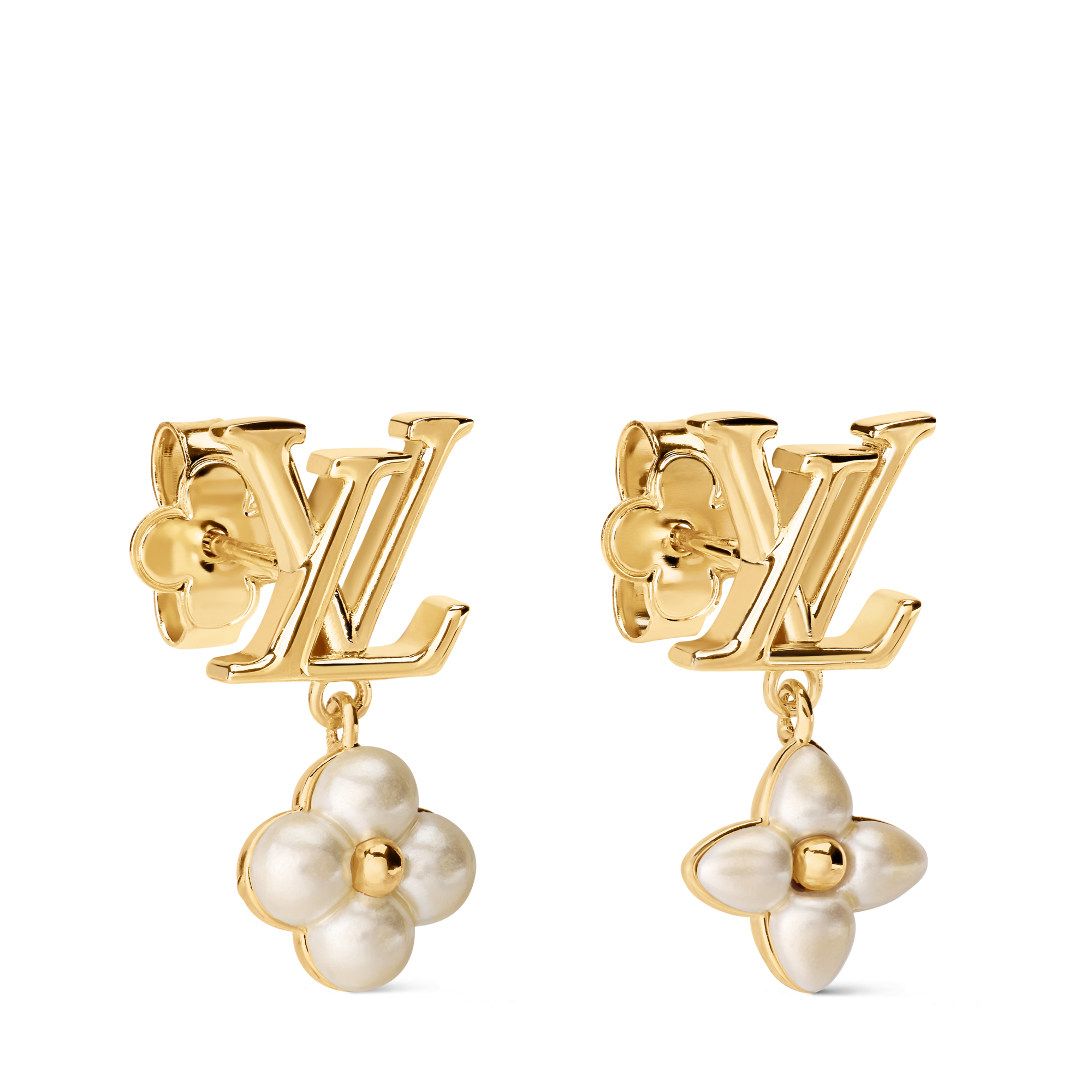 LV Floragram XS Earrings S00 - Women - Fashion Jewelry | LOUIS